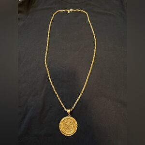 Sparkle For The Soul “The Shannon” Gold Pendant Necklace